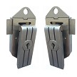 Original style locks. Right hinged lock is on LHS. 
